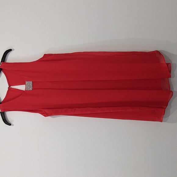 Prelude Red Summer Occasion Dress - Picture 1 of 10